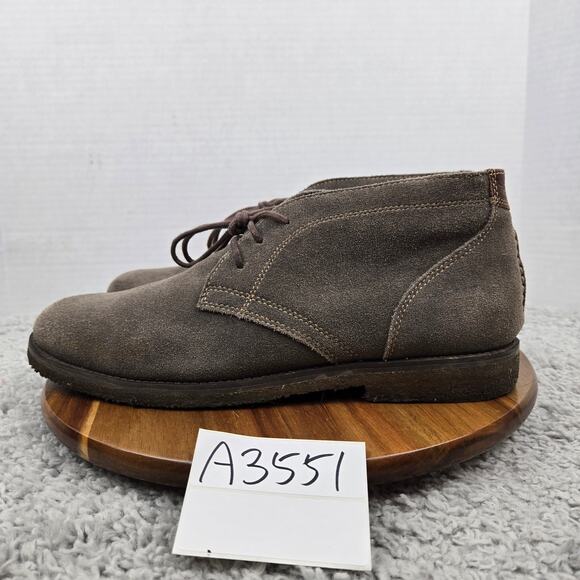 Johnston & Murphy Other - Johnston Murphy Mens 11 Copeland Gray Suede Lifestyle Crepe Sole Chukka Boot